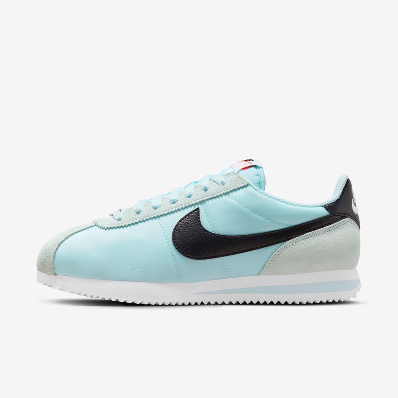 Nike cortez mujer azul on sale